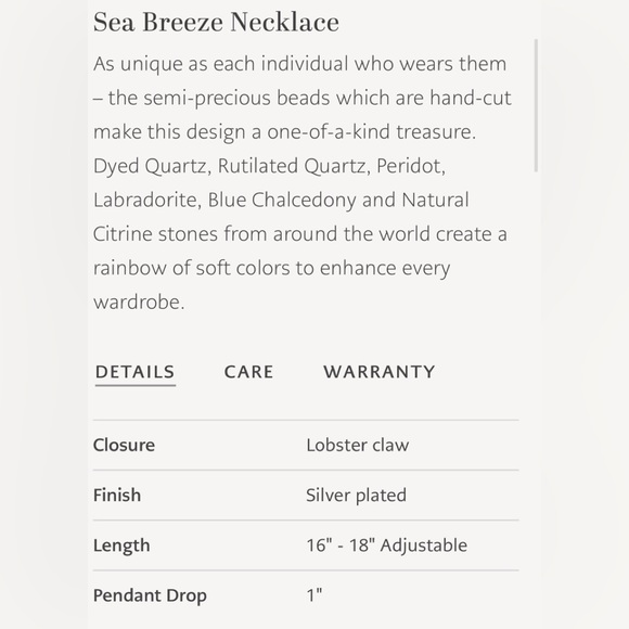 New Sea Breeze Brighton Necklace - Picture 3 of 4